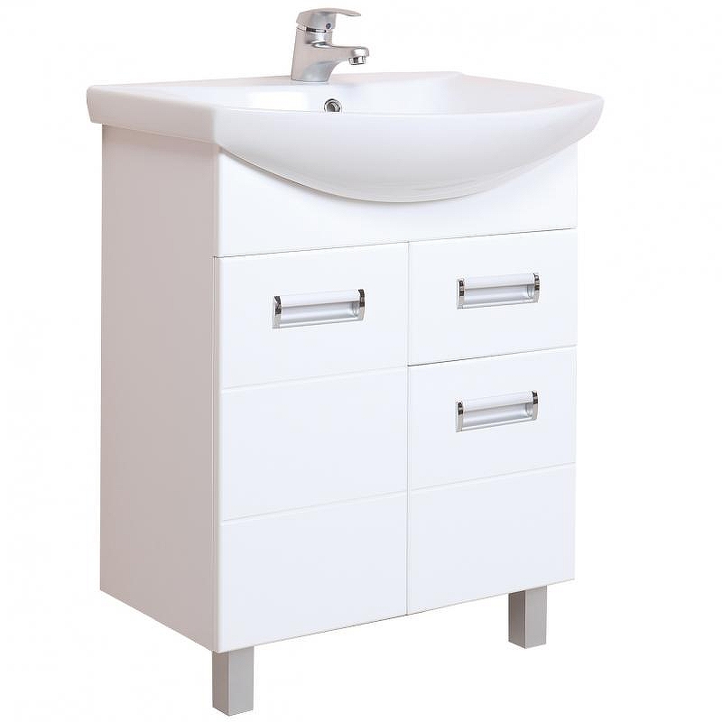 Тумба под раковину Onika Балтика 60 1 ящик Белая