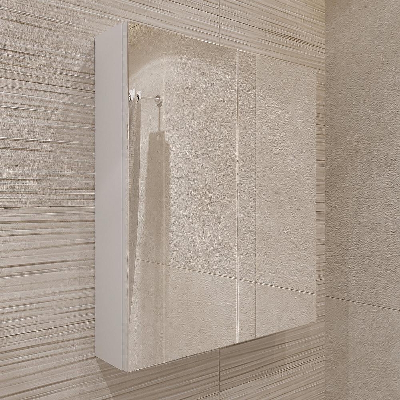 Зеркальный шкаф DIWO Архангельск 60 AH2306Z цвет Белый