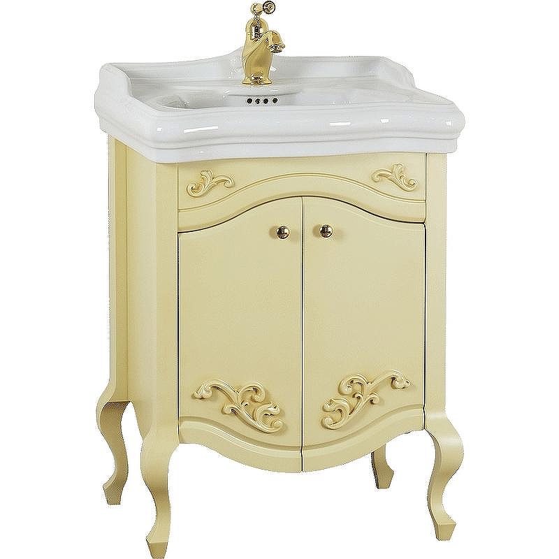 Тумба под раковину Migliore Impero 60 25966 Бежевая