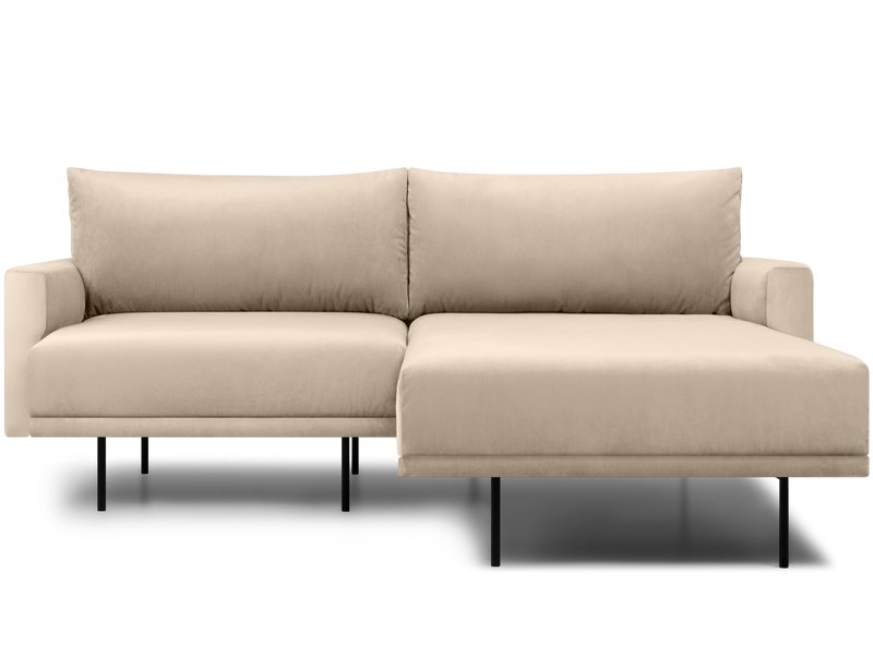 Диван угловой Мисл-1 Велюр Бежевый